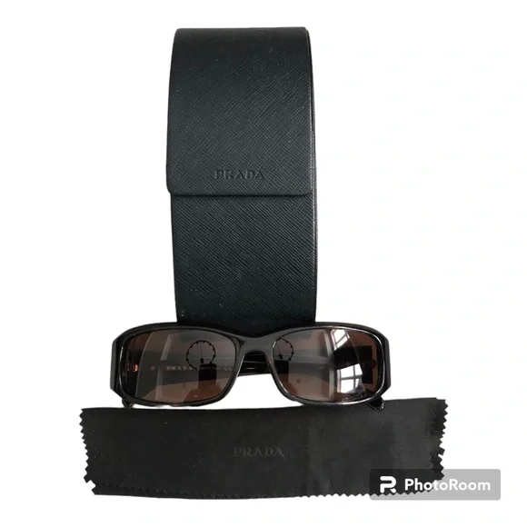 Prada | Accessories | Prada Spr 3e 2au3n Sunglasses Euc  display picture 2